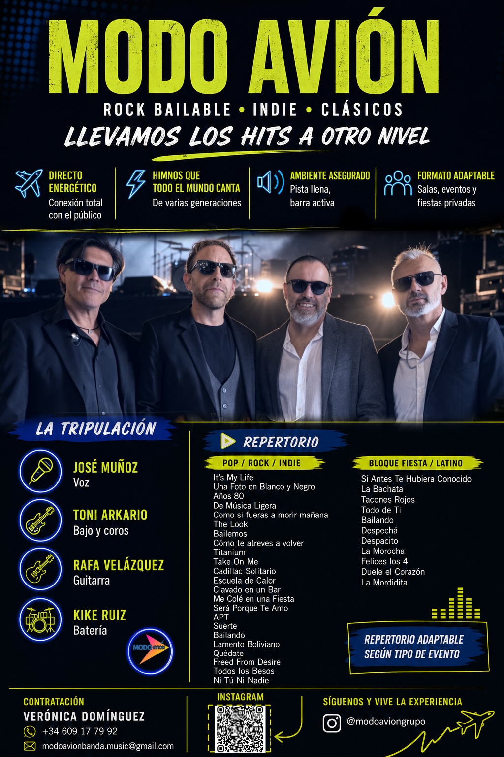 Modo Avión - La banda